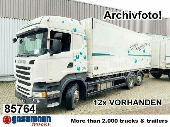 Scania - R450 LB 6x2 4 Getrnkekoffer, Retarder, - Фургон