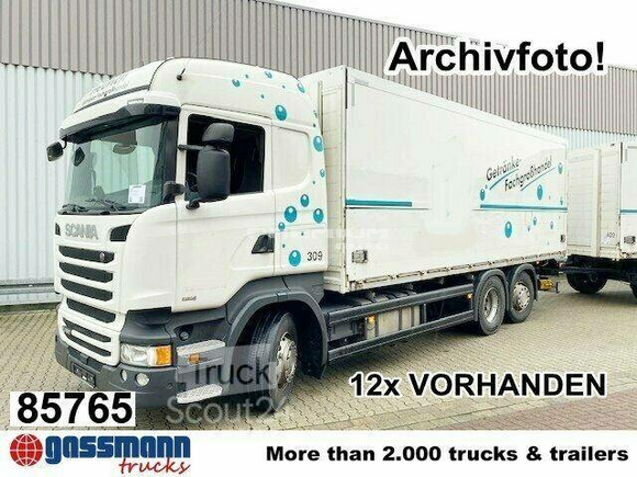 Scania - R450 LB 6x2 4 Getrnkekoffer, Retarder, - Фургон