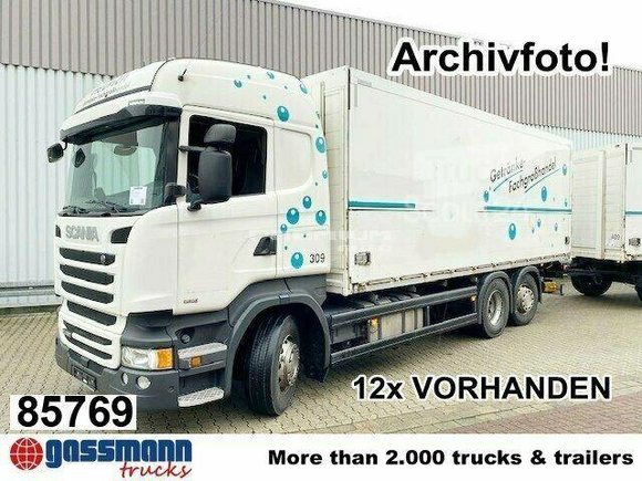 Scania - R450 LB 6x2 4 Getrnkekoffer, Retarder, - Фургон