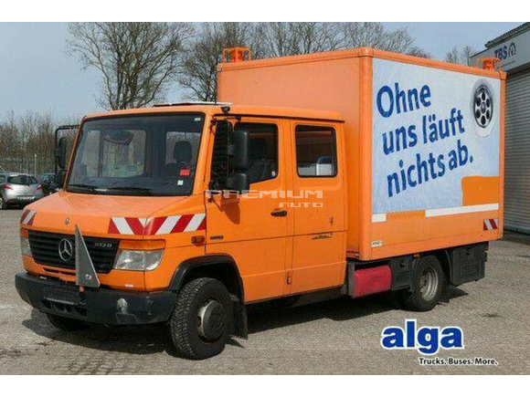 Mercedes-Benz - 613 D Vario 4x2, Werkstattwagen, 2x AHK, DOKA - Фургон