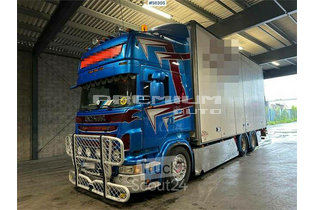 Scania - R620 6x2 BOX TRUCK WITH OPENABLE SIDE AND TAIL LIF - Фургон