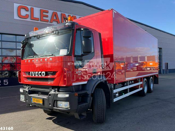 Iveco - Trakker AD380T41 6x4 Mobiele werkplaats Laadklep - Фургон