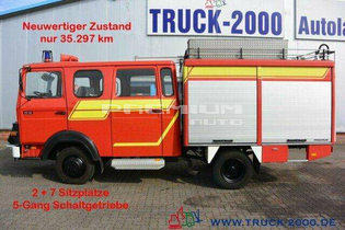 Magirus Deutz - 75E16 A Mannschaft Feuerwehr Lschpumpe SERVO - Фургон