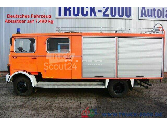 Mercedes-Benz - LP 813 TROLF Feuerwehr 9 Sitzer nur 18.760 km NSW - Фургон