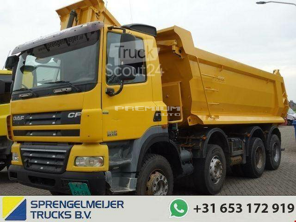 DAF - CF 410 8X4 MANUAL GEARBOX STEEL KIPPER - Самосвал