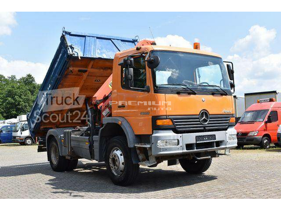 Mercedes-Benz - Atego 1623 BB/4x4/MEILLER+Palfinger PK 9501,FUNK - Самосвал