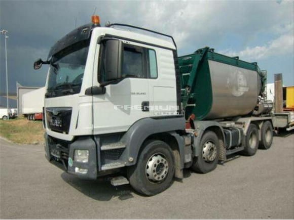 MAN - TGS 35.440 8X4 MEILLER, ASPHALT , THERMOMULDE - Самосвал