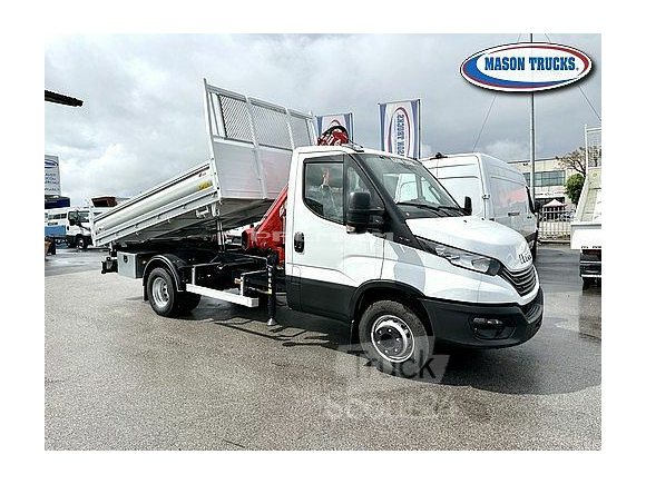 Iveco - Daily 72c180 + gru FERRARI, PRONTA CONSEGNA - Самосвал