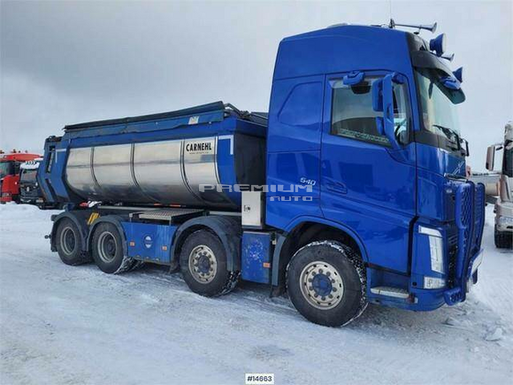 Volvo - FH540 8x4 Tipper truck w/ Carnehl kombi tub. reuph - Самосвал