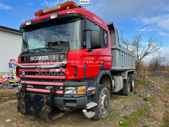 Scania - P124 Full Steel Tipper. 4x4 2 with low KM. - Самосвал