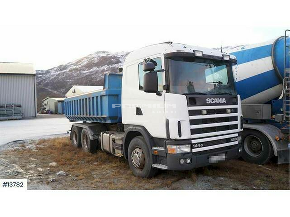 Scania - 144G 460 tipper truck - Самосвал