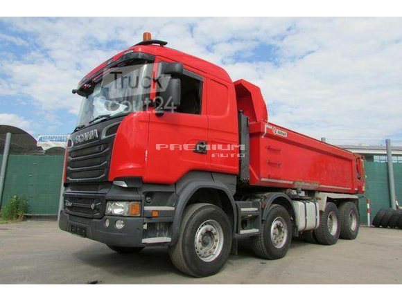 Scania - R580 8x4 BODY HEAT Hydraulische Klappe Nr.: 118 - Самосвал