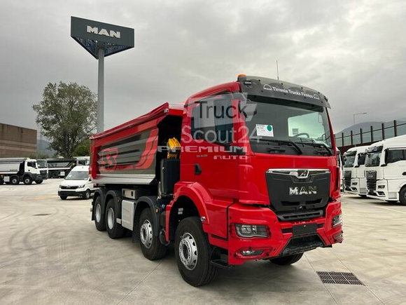 MAN - MAN TGS 41.520 BB CH RIBALTABILE EMILCAMION 2022-167 - Самосвал