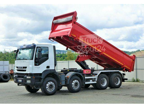 Iveco - Trakker 360 Kipper + Bordmatic 6,20m 8x4 !! - Самосвал