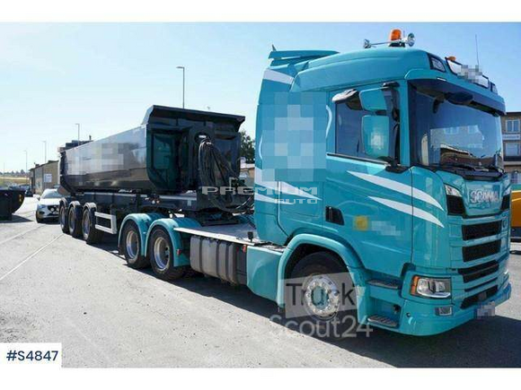 Scania - R500A6X4NB With SRLING ILSBO S3SST tipper traile - Самосвал