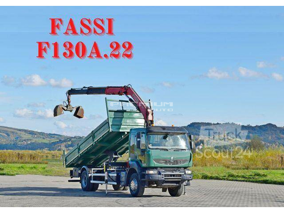 Renault - KERAX 380 DXI* FASSI F130A.22 * TOPZUSTAND - Самосвал