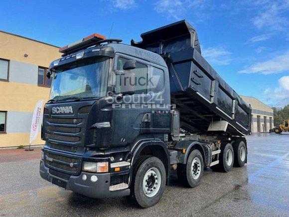 Scania - R500 8x4/4 EURO 5 RETARDER BOX HEATING - Самосвал