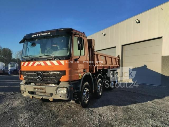 Mercedes-Benz - Actros 3236 2 way tipper 3 pedals retarder air - Самосвал