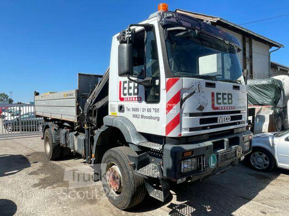 Iveco - Euro Trakker 190 E 35 W 4x4 Kran Kipper Bj 2003 - Самосвал