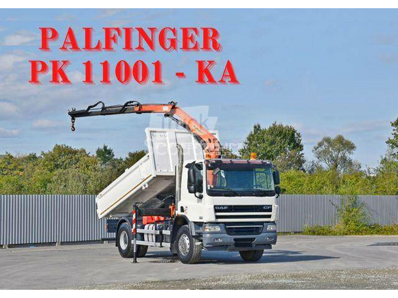 DAF - CF 75.310 Kipper 4,30 m* PK 11001 KA* TOPZUSTAND - Самосвал