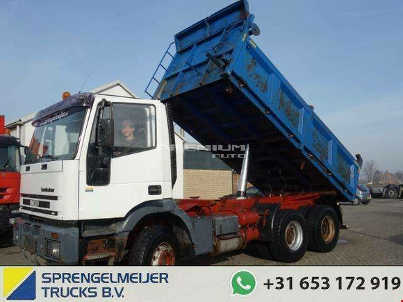 Iveco - Eurotrakker 260 34 6X4 KIPPER MANUALFUELPOMP - Самосвал