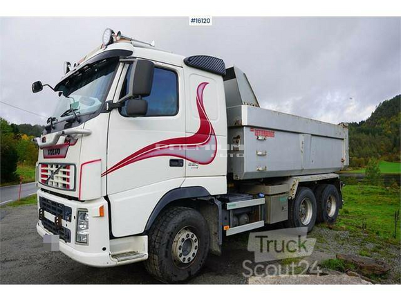 Volvo - FH520 6x4 plow rigged tipper only 322,000 km - Самосвал