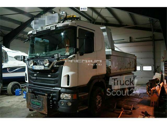 Scania - R560 6x4 Tipper truck with arrangement for snow pl - Самосвал