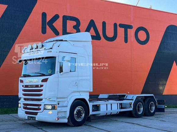 Scania - R 580 6x2 9 TON FRONT AXLE / RETARDER / CHASSIS L= - Шасси