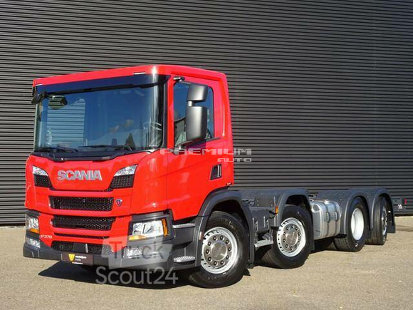 Scania - P370 8x2*6NB / NEW CHASSIS / PTO - Шасси