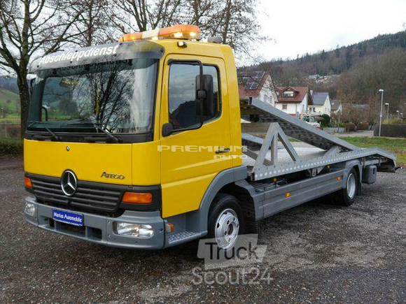 Mercedes-Benz - Atego 818 L Abschleppwagen, Doppelstock - Эвакуатор