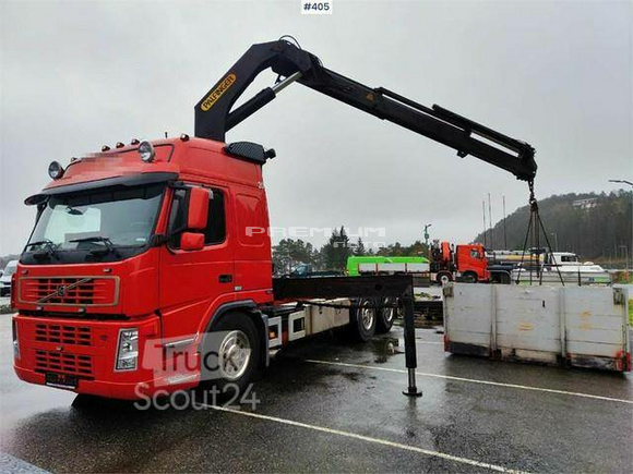 Volvo - FM12.460 6x2 Salvage truck with crane, winch, 5th - Эвакуатор