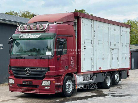 Mercedes-Benz - Actros 2544 6x2 Lenk /Lift 2.Stock KABA - Скотовоз