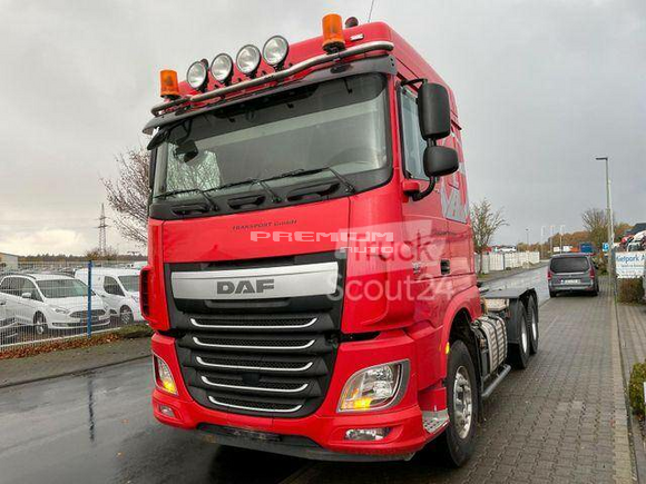 DAF - XF 510 FTT SZM Euro 6 6x4 KRAN HOLZ - Лесовоз