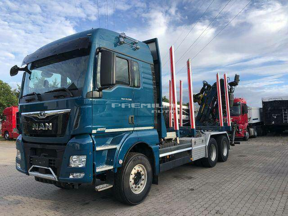 MAN - TGX 33.580 6x4 BL Loglift150Z Holztransporter - Лесовоз