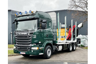 Scania - R580 - 6x4 - 1. Hand - Retard - Holztransporter - Лесовоз
