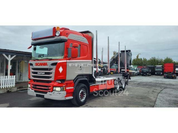 Scania - R730 6X4 / Retarder / Euro 6/ Motor Neu !!! - Лесовоз