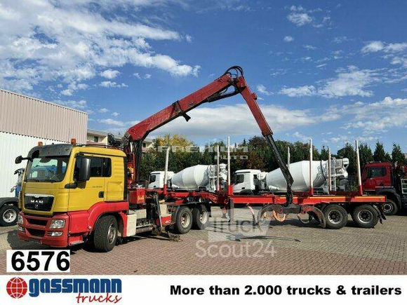 MAN - TGS 26.540 6X4 BB, Intarder, Kran HIAB 251S 84 - Лесовоз