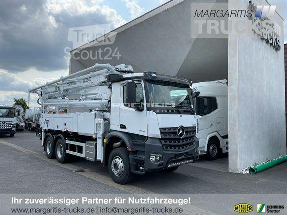 Mercedes-Benz - Arocs 2840 6x4 EURO3 Schwing S36 X - Бетононасос