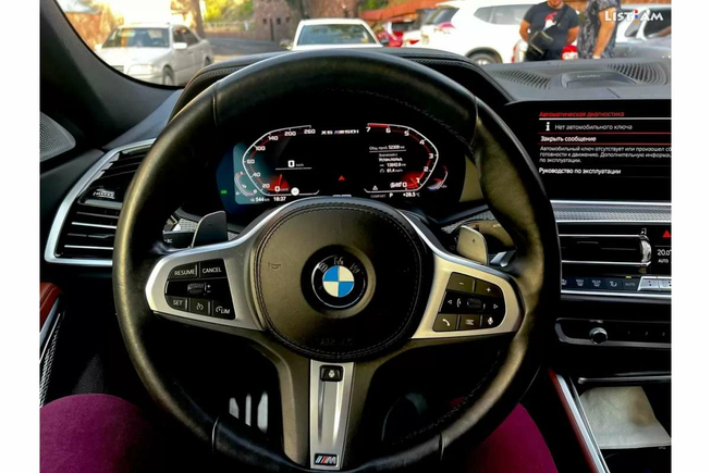 BMW X6 M, 4.4 л., полный привод, 2020 г.