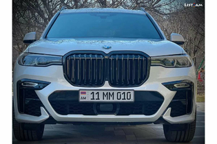 BMW X7, 4.4 л., полный привод, 2020 г.