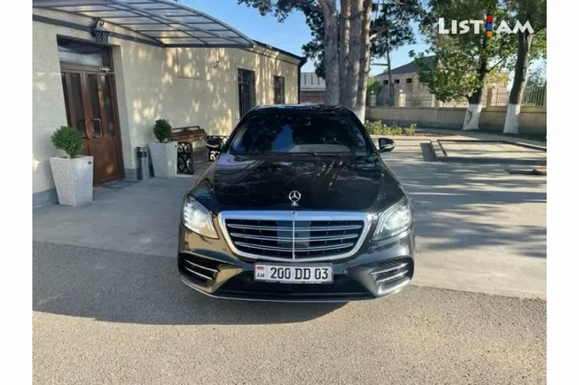 Mercedes-Benz S-Class, 4.0 л., полный привод, 2018 г.