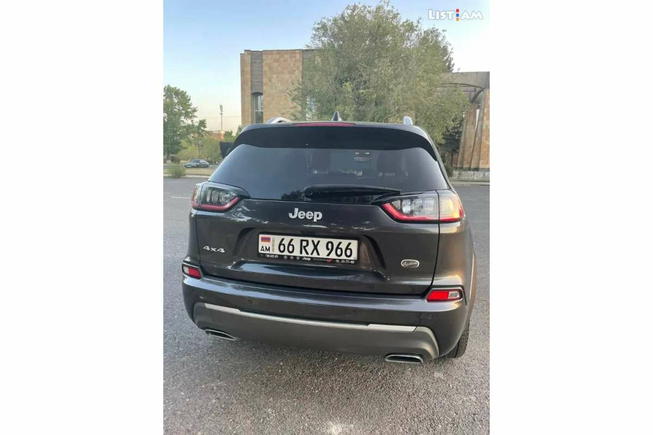 Jeep Cherokee, 3.2 л., полный привод, 2019 г.