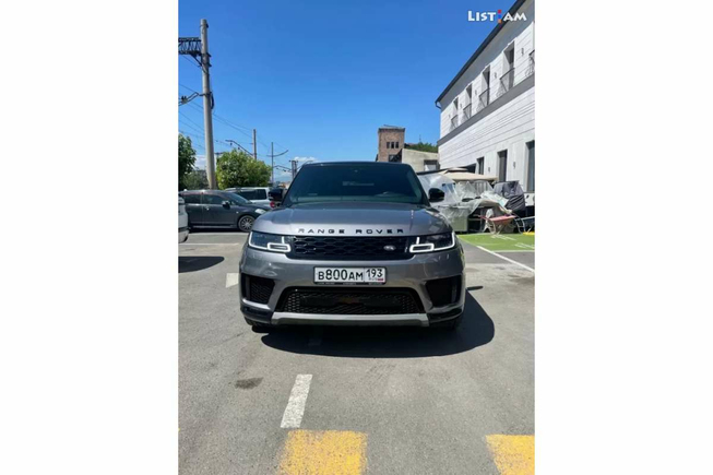 Land Rover Range Rover Sport, 2.7 л., дизель, полный привод, 2019 г.