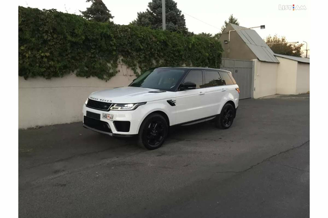 Land Rover Range Rover Sport, 2.0 л., полный привод, 2018 г.