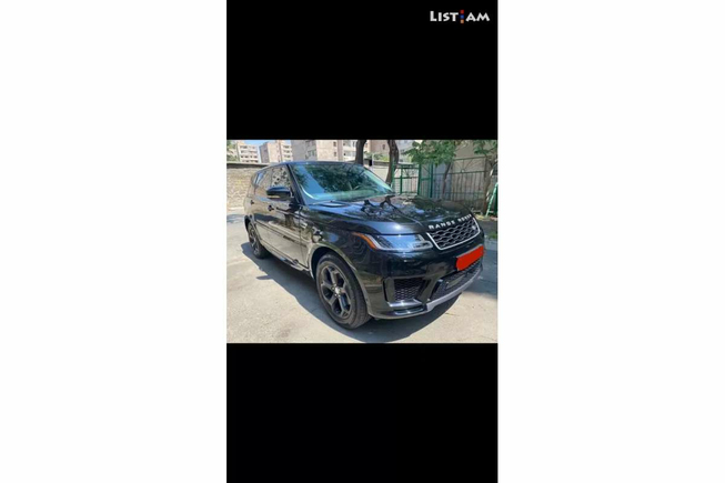 Land Rover Range Rover Sport, 3.0 л., дизель, полный привод, 2018 г.