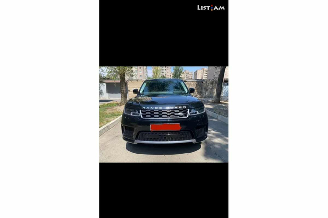 Land Rover Range Rover Sport, 3.0 л., дизель, полный привод, 2018 г.