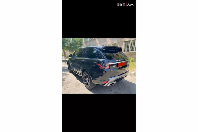 Land Rover Range Rover Sport, 3.0 л., дизель, полный привод, 2018 г.