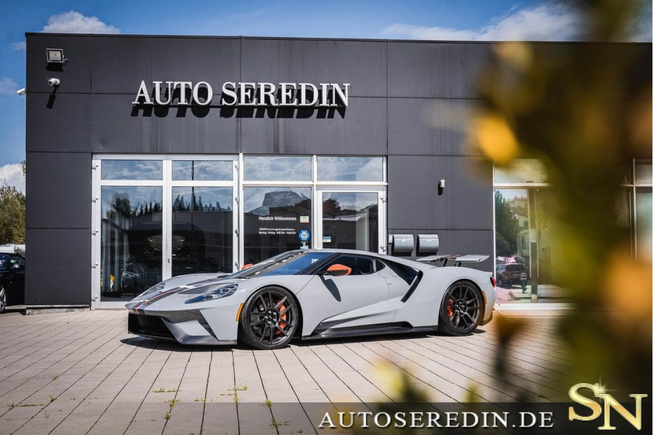 Ford GT CARBON SERIES NARDO GREY  ORANGE INTERIOR