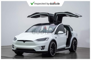 AED4239/Month | 2018 Tesla Model X Standard 75 KWH | Full Tesla Service | GCC Specs | Ref#26038