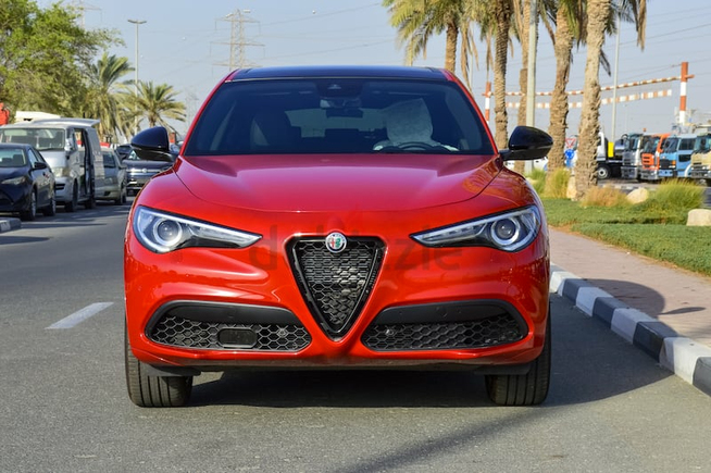 ALFA ROMEO STELVIO VELOCE 2.0L SUV 2022, ALL WHEEL DRIVE, PANORAMIC ROOF PRICE FOR EXPORT